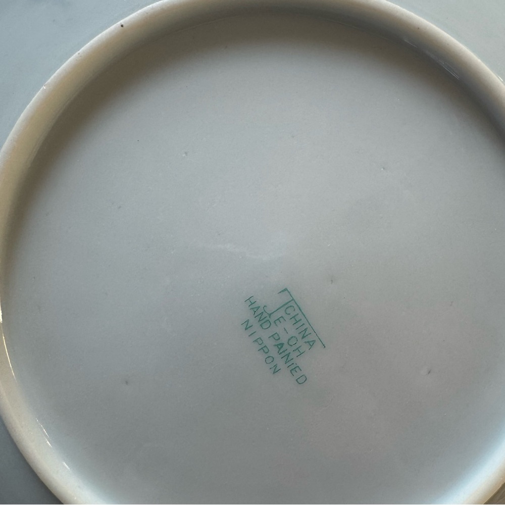 Vintage Hand-Painted Nippon Porcelain Dishes - Picture 10 of 10